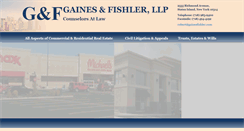 Desktop Screenshot of gainesfishler.com